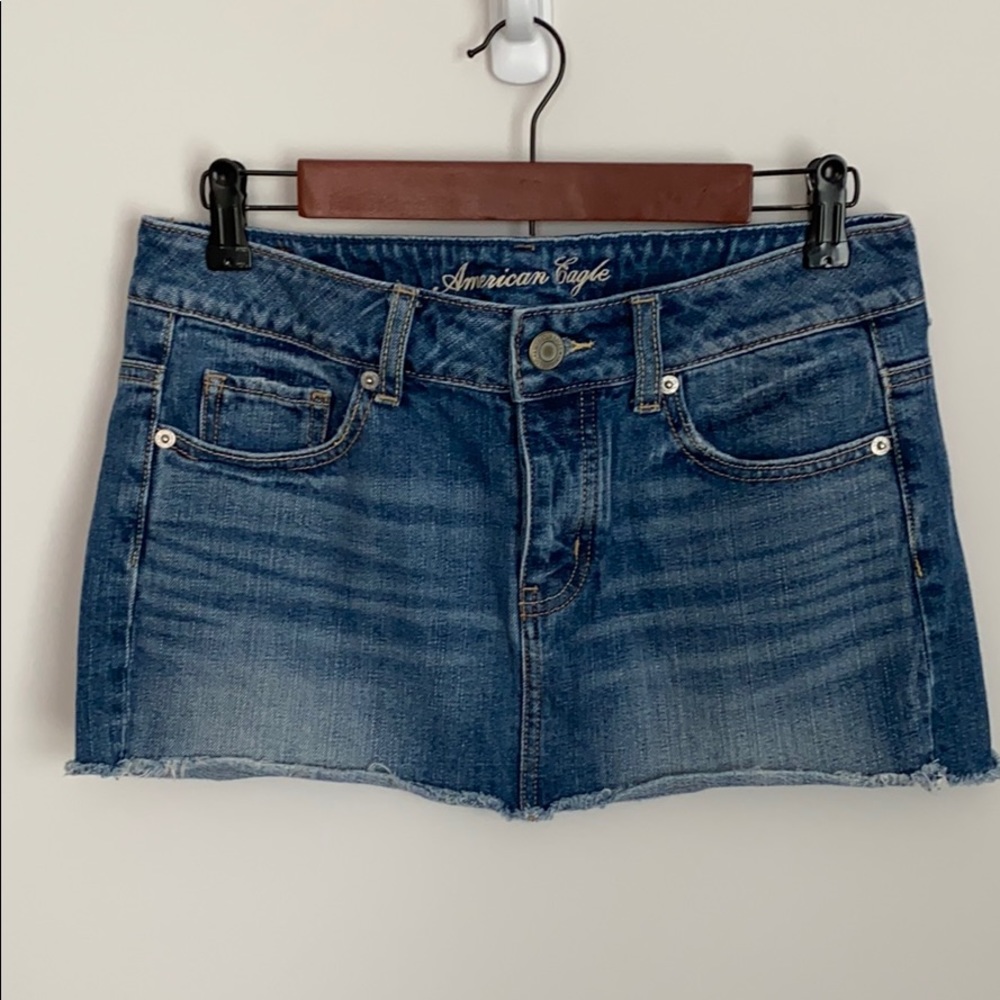 American Eagle Mini Jean Skirt